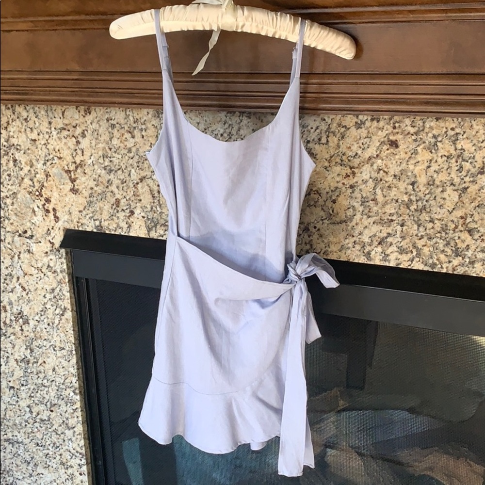 Cocktail powder blue dress